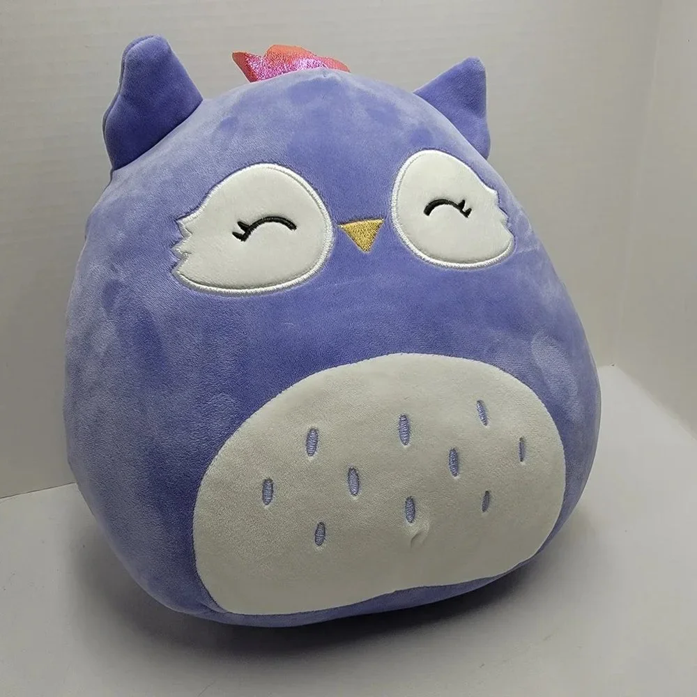 Squishmallows Fania The Purple Owl 12" Plush Target Exclusive Soft Stuffed Zoo - Picture 1 of 1